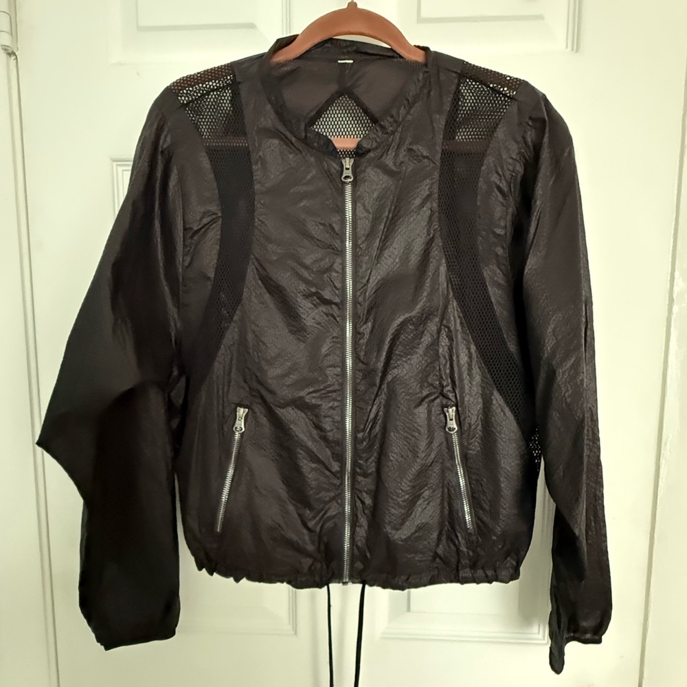 ALO Yoga Women's Black Lightweight Sunset After Yoga Jacket. Size M - Picture 6 of 14